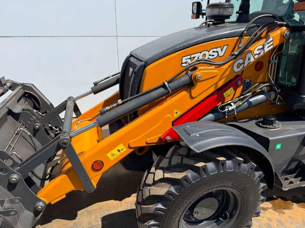 Case 570SV - 6/1 Bucket / Telescopic Boom / Airco Foto 14