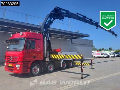 Mercedes Actros 2648 850 8X4 Effer 850/9S Kran Fifth wheel Big-Axle Automatic Euro 5 in vendita da BAS World B.V.