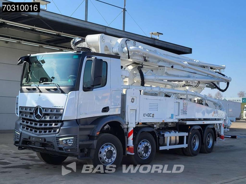 Mercedes-Benz Arocs 3746 Arocs 8X4 NEW! 43 meter CIFA K43C-PU17080 Steelsuspension Big-Axle Euro 6 Foto 2