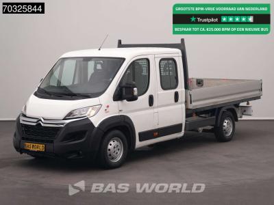 Citroen Jumper 130pk Dubbel Cabine Open Laadbak Airco Cruise Euro6 Pritsche Pickup Open Box Airco Cruise co in vendita da BAS World B.V.