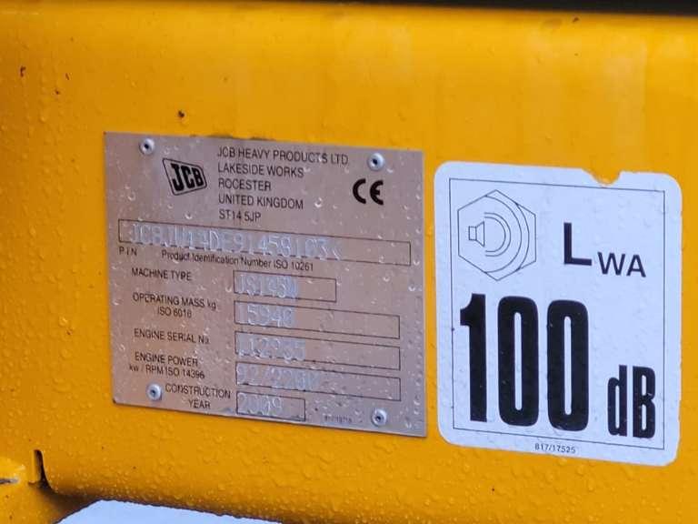 JCB JS145W Foto 5