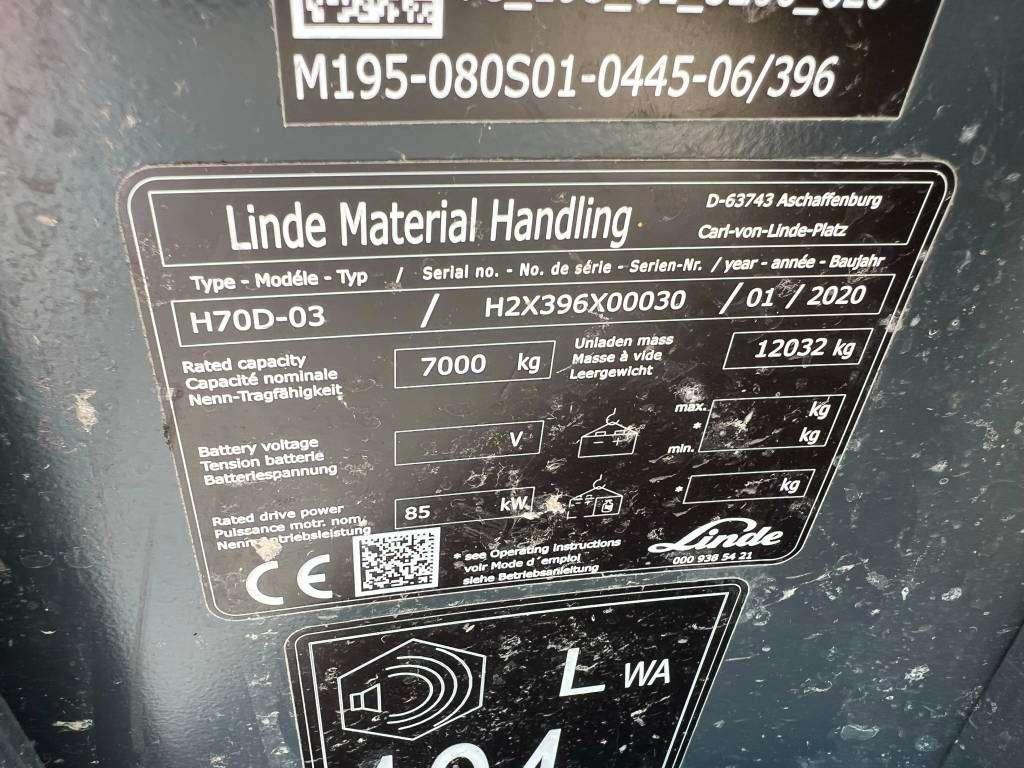 Linde H70 D-3 - Excellent Condition / CE Certified Foto 12