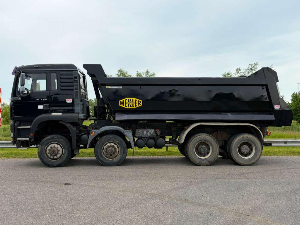 Man TGA35.430 8x8 Meiller Kipper Foto 2