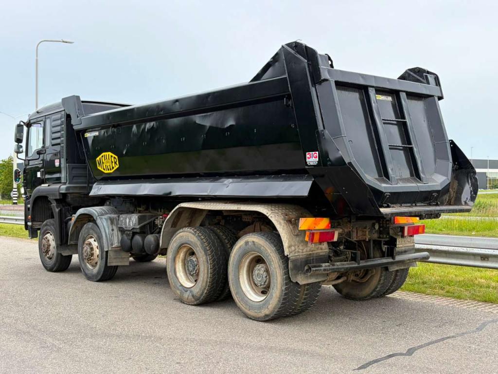Man TGA35.430 8x8 Meiller Kipper Foto 3