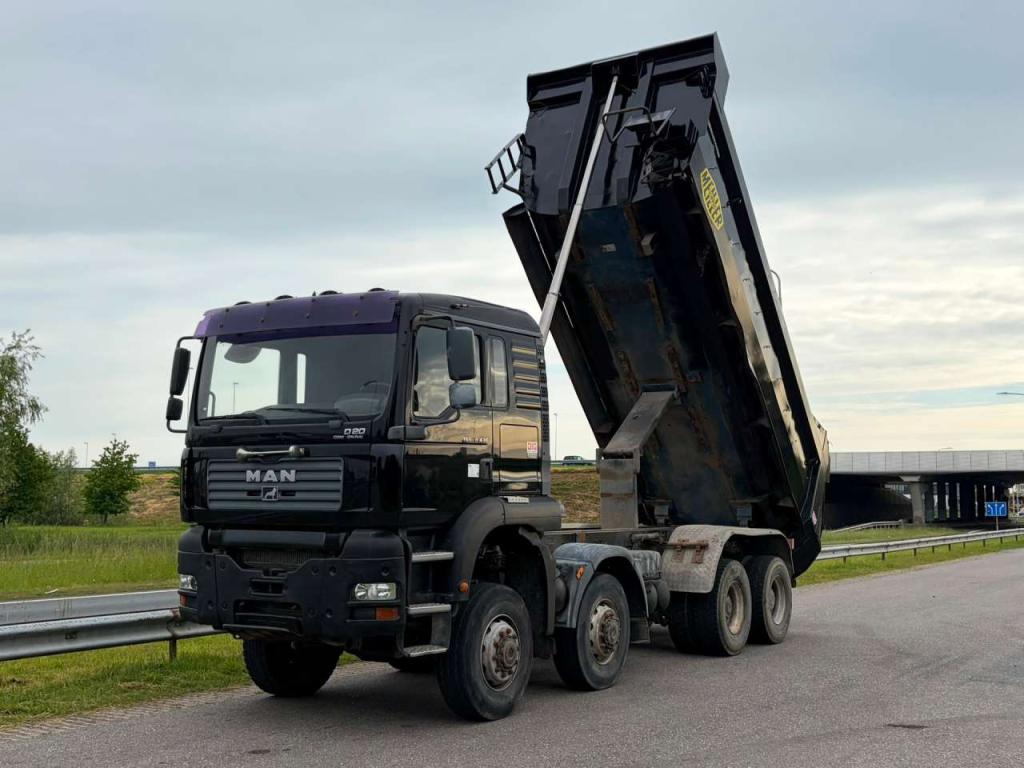 Man TGA35.430 8x8 Meiller Kipper Foto 9