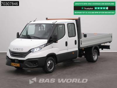 Iveco Daily 35C21 3.0L Open Laadbak Dubbel Cabine 210PK Dubbellucht 3,5t Trekgewicht ACC LED Airco Camera in vendita da BAS World B.V.