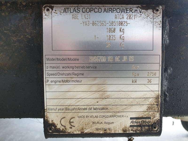 Atlas Copco XAS 67 DD - G Foto 12