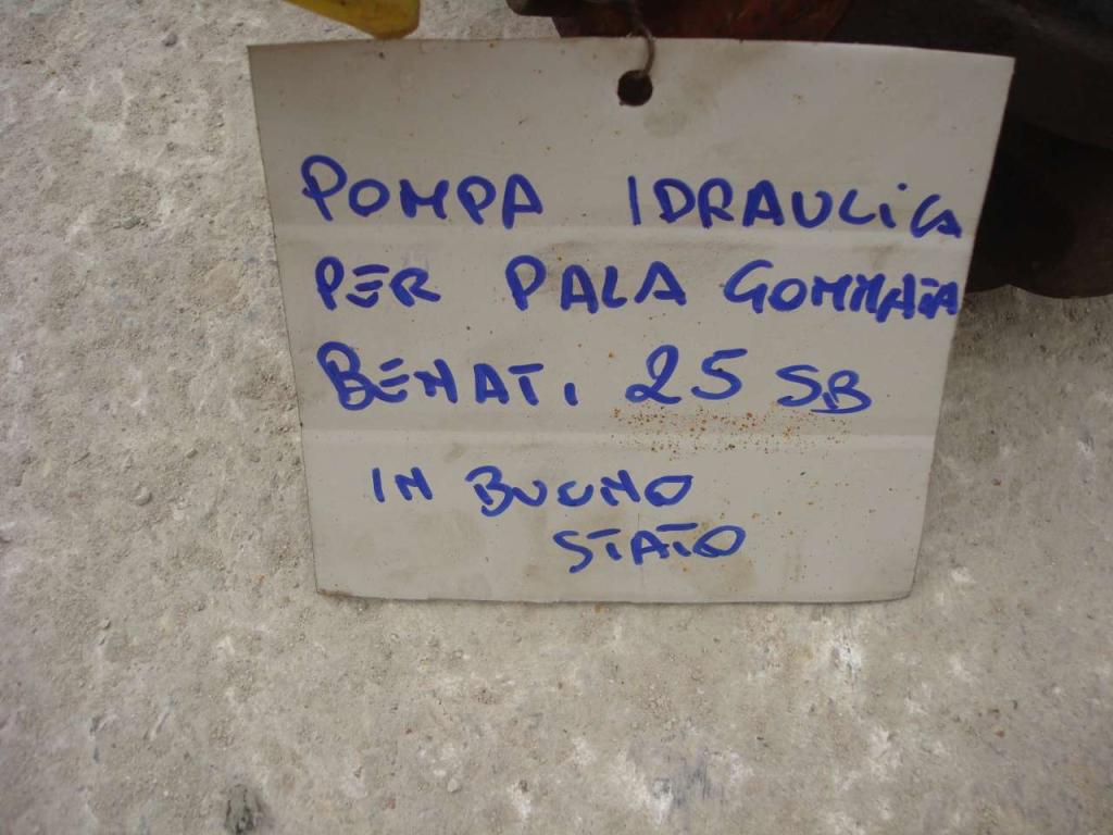 Pompa idraulica per Benati 25SB Foto 4