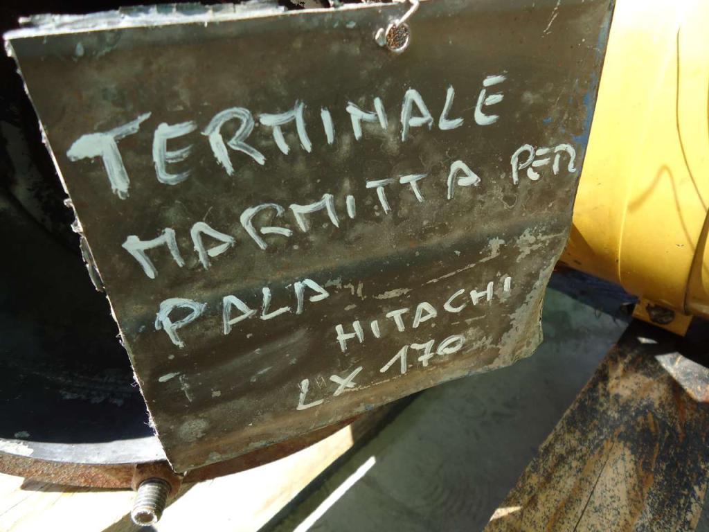 Terminale silenziatore per Hitachi LX170 Foto 3
