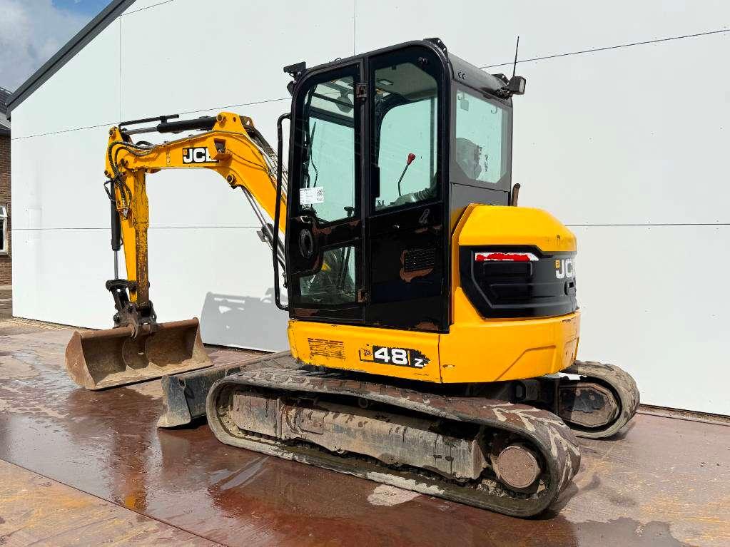 JCB 48Z-1 - Hammer Lines / Quick Coupler Foto 3