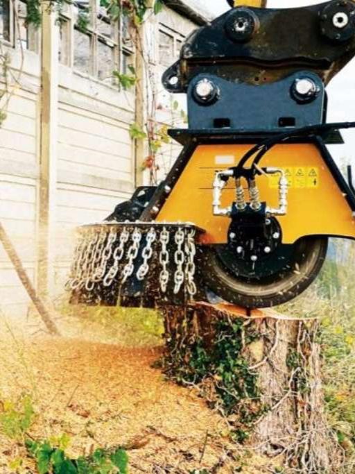EMM Fresaceppi per escavatore 7 / 14 ton Foto 2