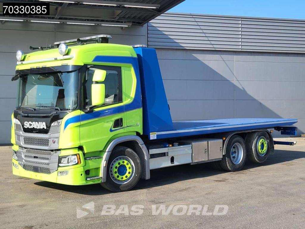 Scania P370 6X2 Recovery truck Abschleppwagen Winch Lift-Axle Automatic Euro 6 Foto 3