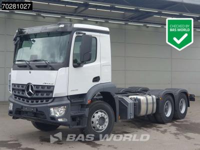 Mercedes Arocs 2636 6X4 NEW chassis Flywheel PTO Big-Axle Automatic Steelsuspension Euro 6 in vendita da BAS World B.V.