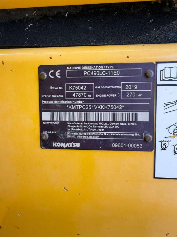 Komatsu PC490LC-11E0 Foto 28