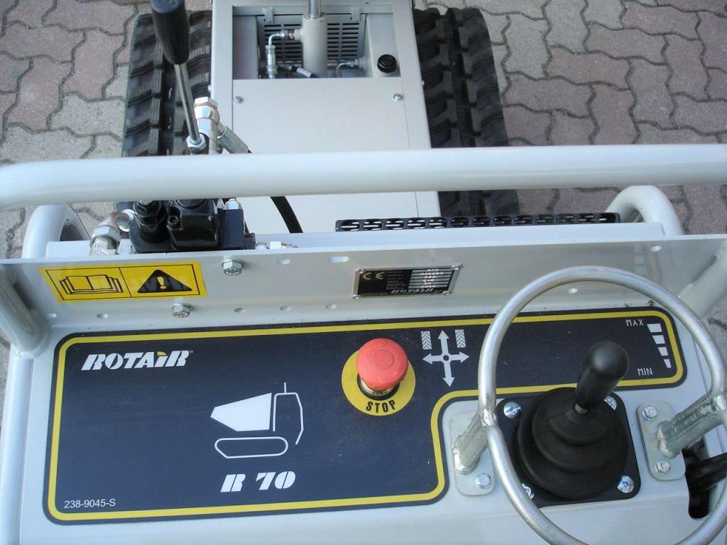 Rotair RAMPICAR R 70 AE DUMPER - MOTORE Vanguard Briggs&Stratton Foto 11