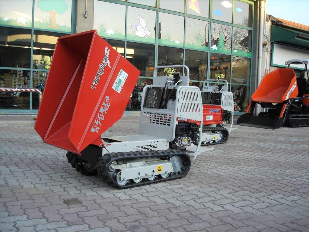Rotair RAMPICAR R 70 AE DUMPER - MOTORE Vanguard Briggs&Stratton Foto 4