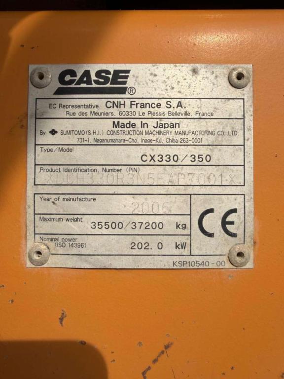 Case CX330 Foto 20