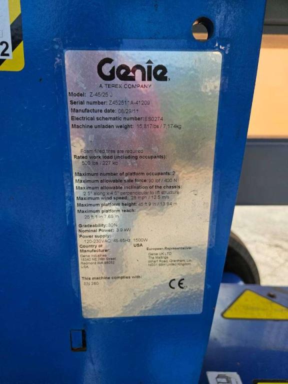 Genie Z 45/25 J DC Foto 2