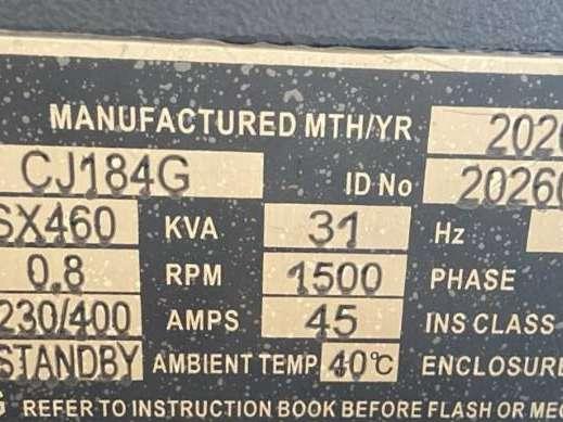 DPX CJ184G - 31 kVA Alternator - DPX-33902 Foto 8