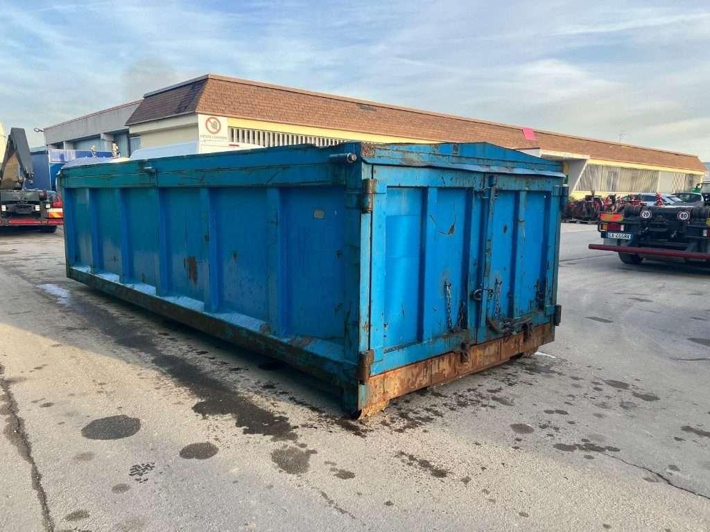 CONTAINER SCARRABILE USATO CON COPERCHIO Foto 2
