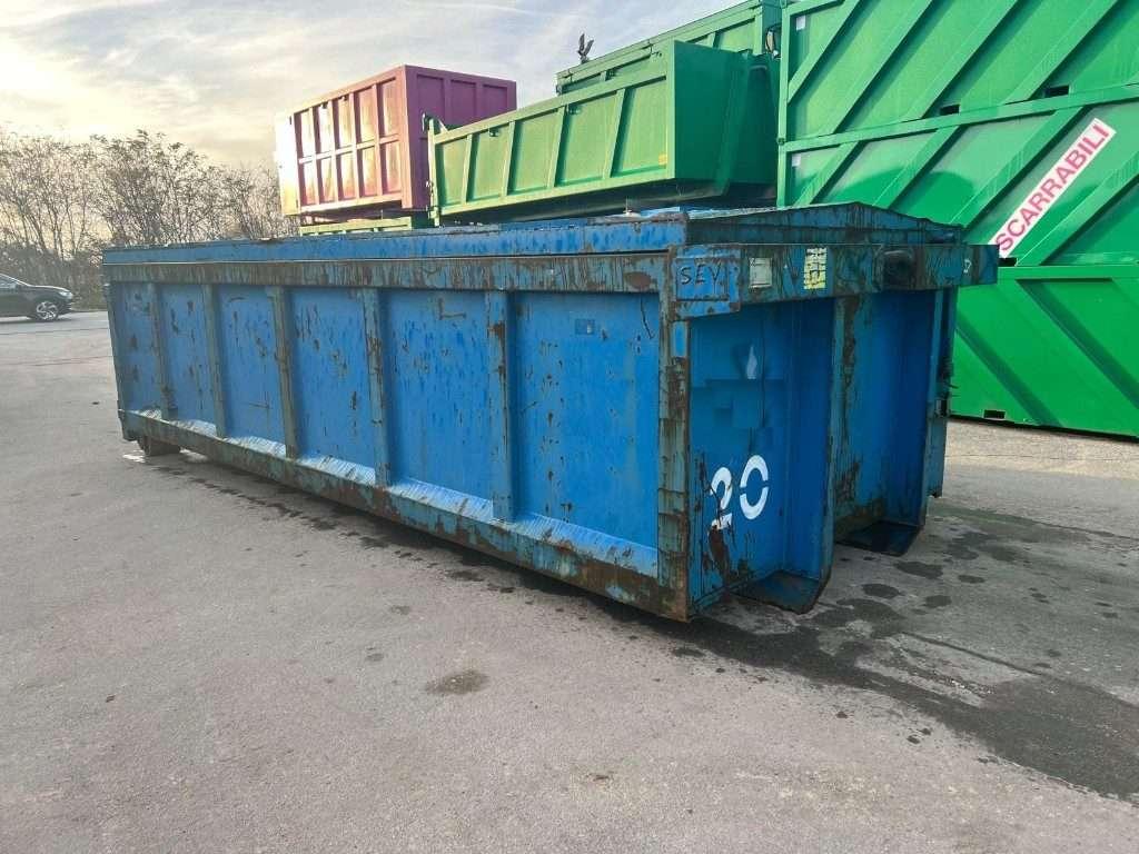CONTAINER SCARRABILE USATO CON COPERCHIO Foto 5