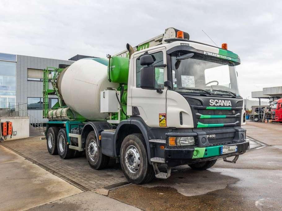Scania P400 +STETTER 7m3+TAPIS THEAM TS 13 Foto 7