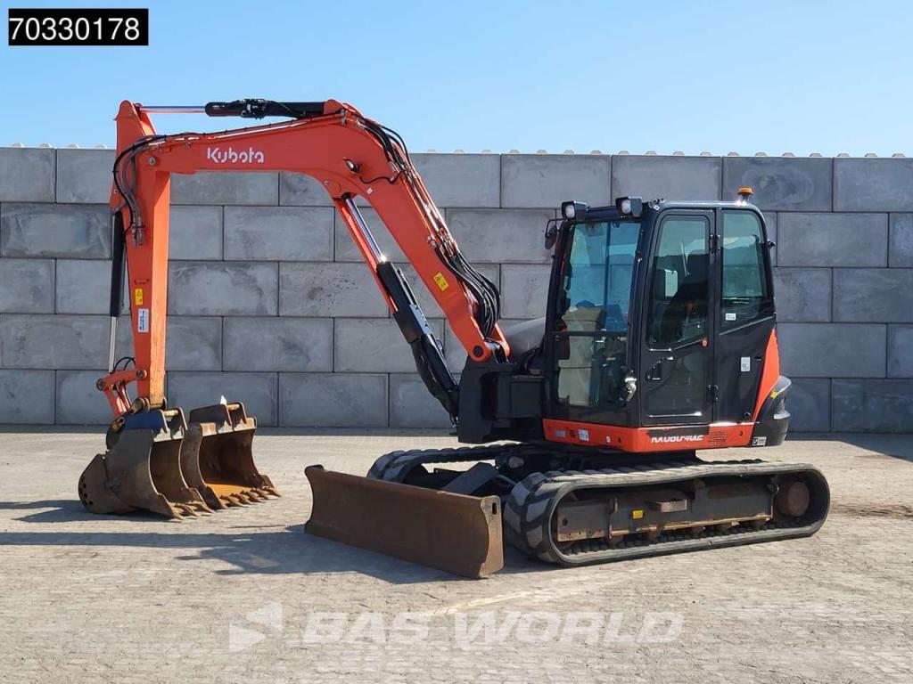 Kubota KX080 -4a2 A/C - 3 Buckets Foto 2