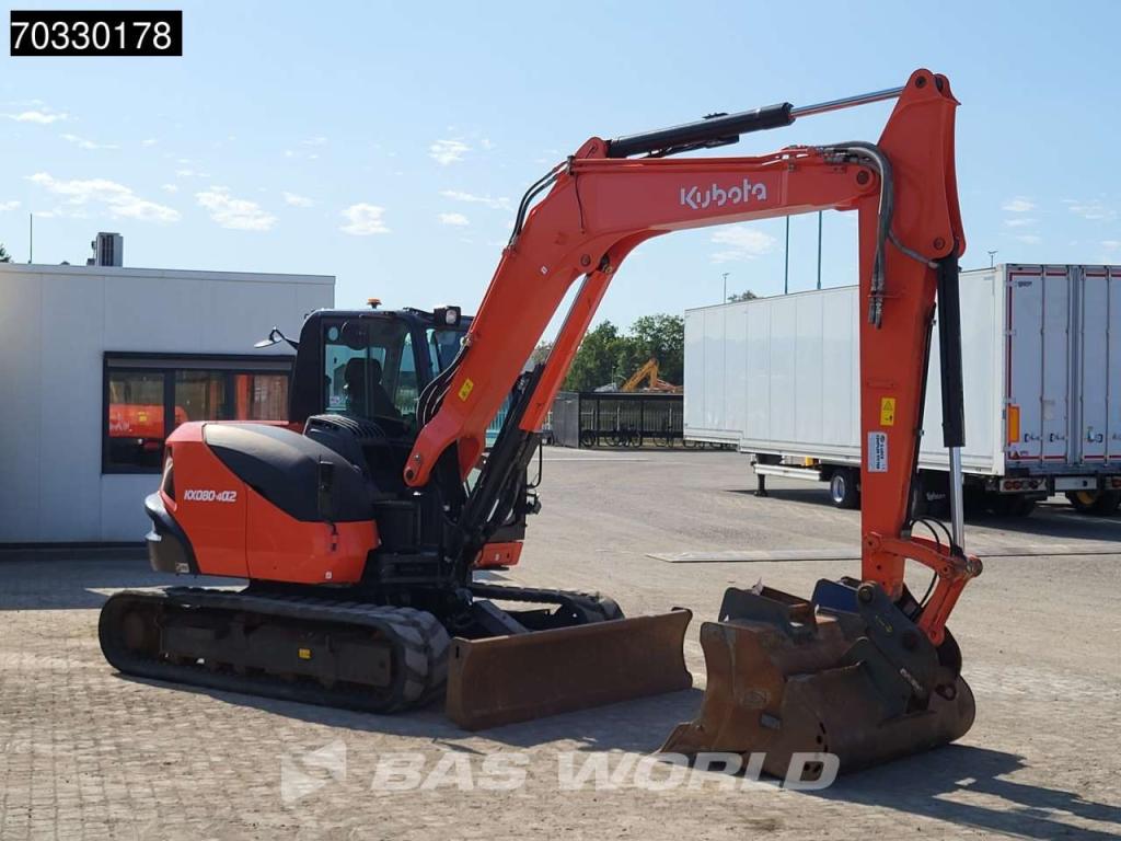 Kubota KX080 -4a2 A/C - 3 Buckets Foto 7