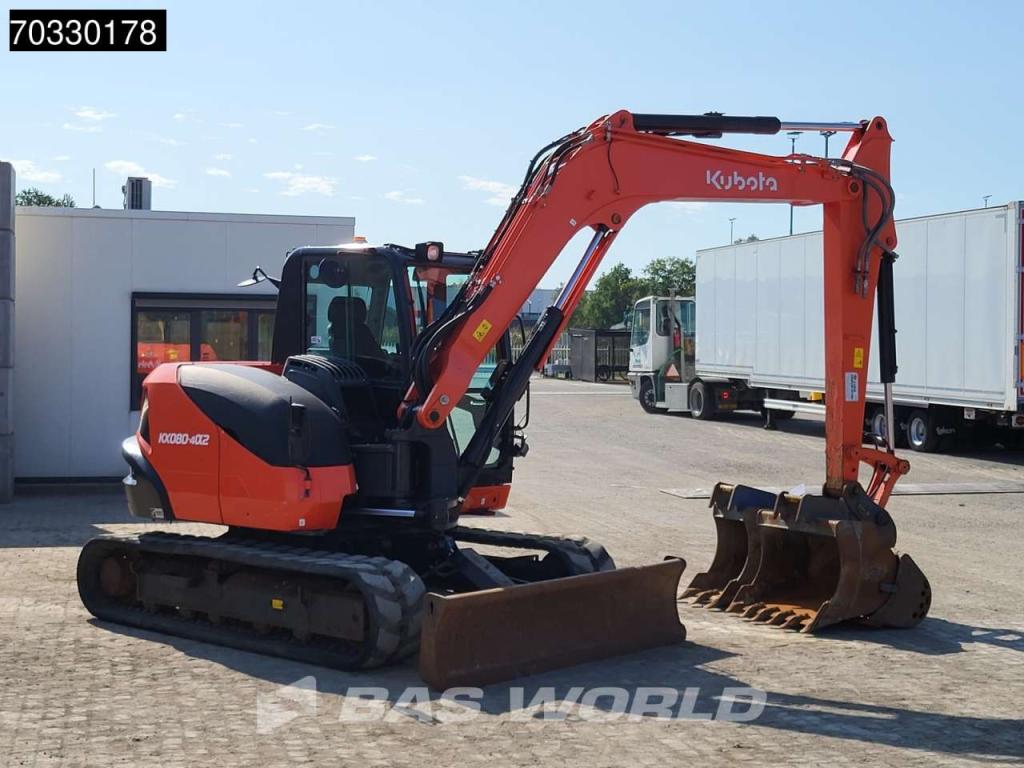 Kubota KX080 -4a2 A/C - 3 Buckets Foto 8