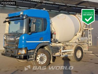 Scania P360 4X2 5m3 Liebherr mixer Steel suspension Retarder Automatic Euro 6 in vendita da BAS World B.V.