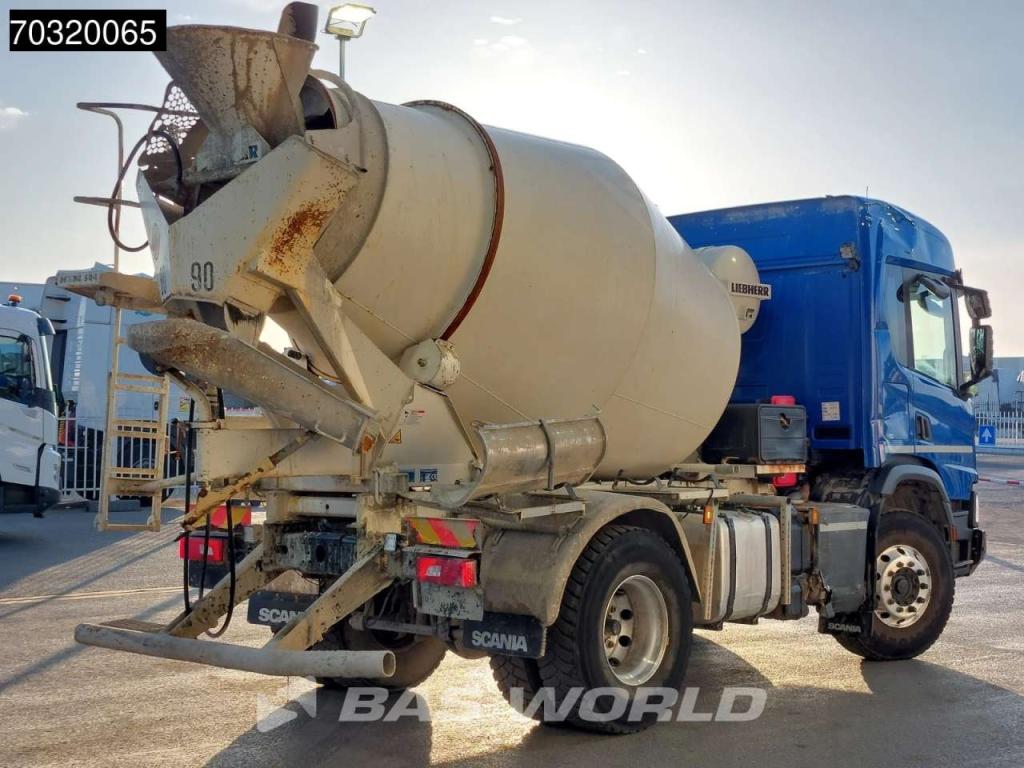 Scania P360 4X2 5m3 Liebherr mixer Steel suspension Retarder Automatic Euro 6 Foto 5
