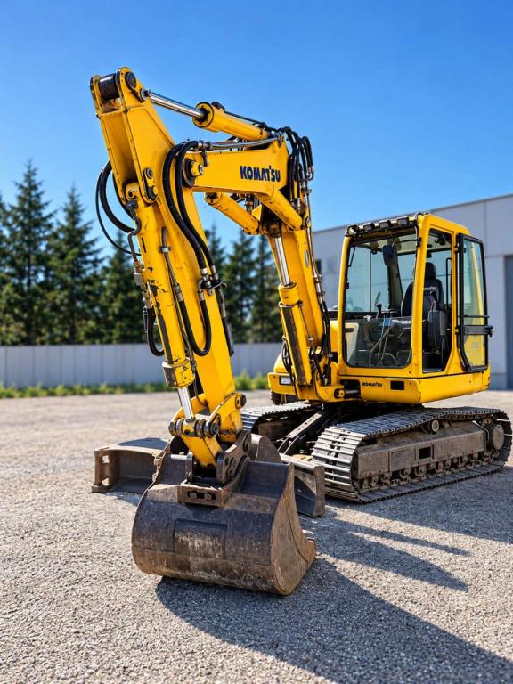 Komatsu PC75 Foto 1