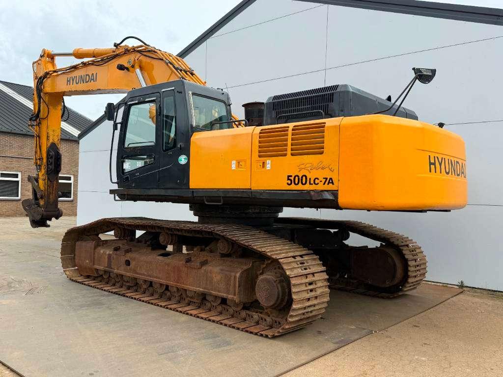 Hyundai R500LC-7A - Quick Coupler / Hammer Lines Foto 3
