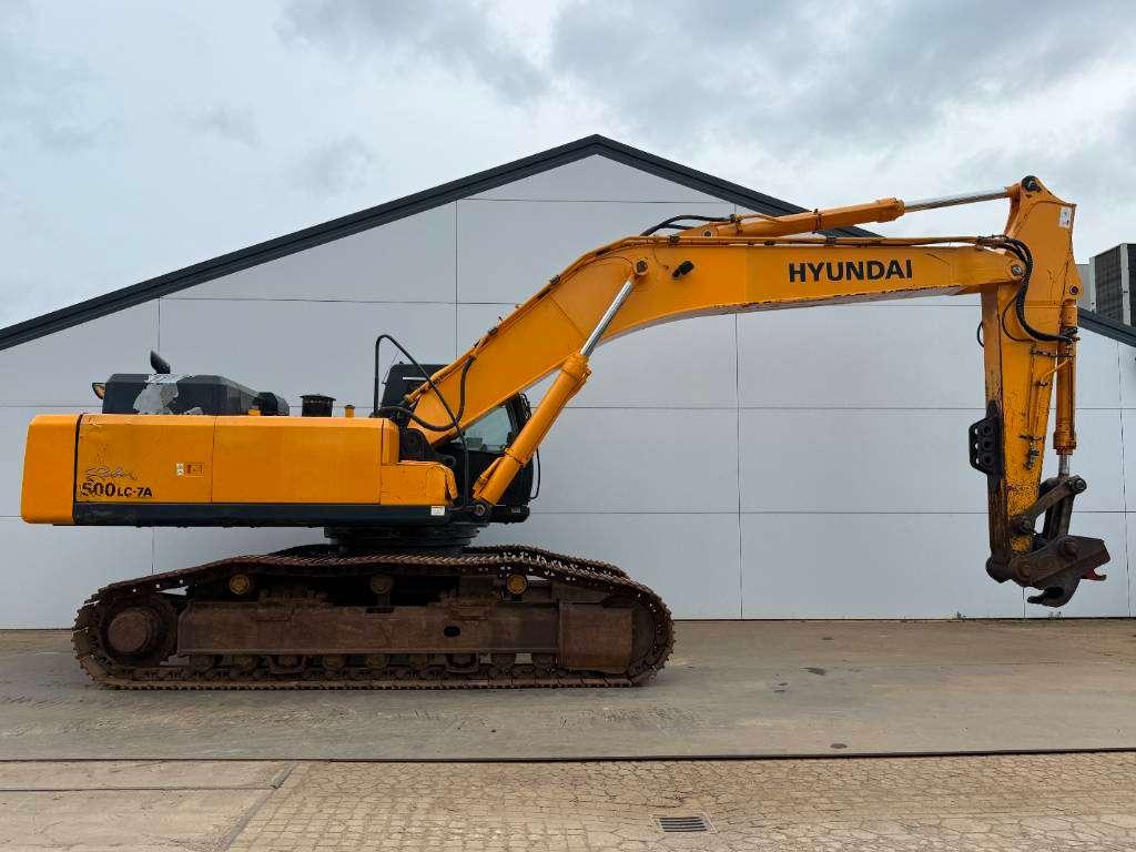 Hyundai R500LC-7A - Quick Coupler / Hammer Lines Foto 6
