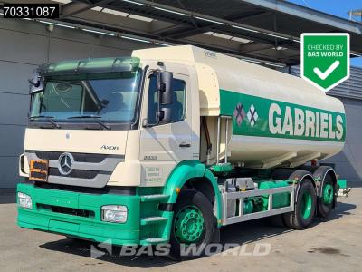 Mercedes-Benz Axor 2633 6X2 20.600 liter Stokota Fuel tanker 4 compartments Lift+steering axle Euro 5 in vendita da BAS World B.V.
