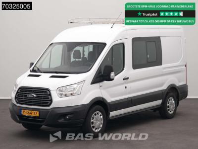Ford Transit 105pk Dubbel Cabine L2H2 Trekhaak Airco Cruise Parkeersensoren v+a Imperiaal Euro6 L2 DC Do in vendita da BAS World B.V.