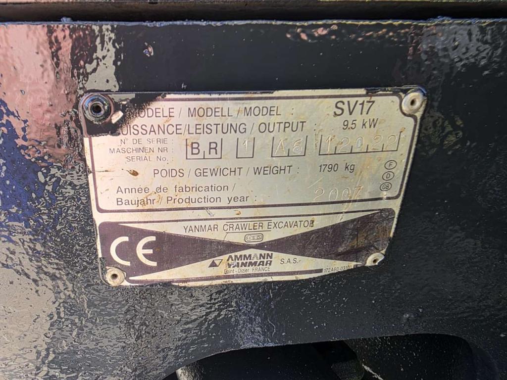 Yanmar SV 17 Foto 20