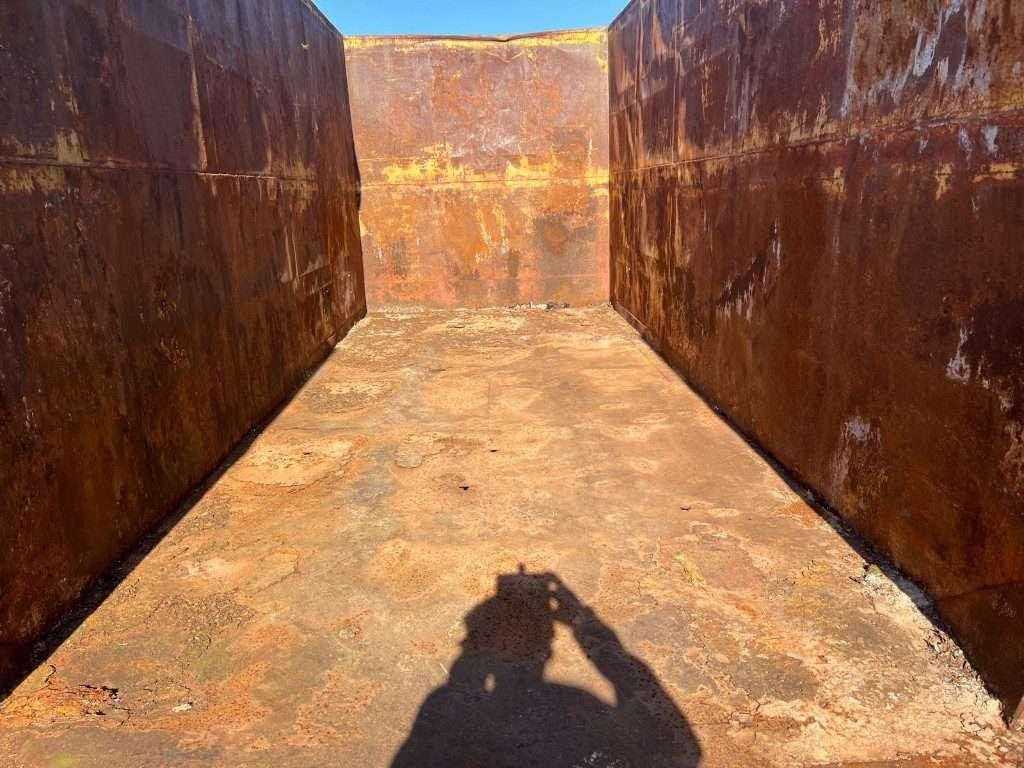 CONTAINER SCARRABILE USATO A CIELO APERTO Foto 7