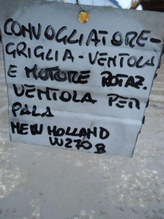 Ventola di raffreddamento per New Holland W270B Foto 5