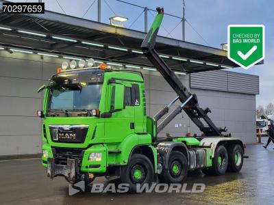 Man TGS 37.440 8X4 Meiller RK26 65K Big-Axle Steelsuspension Manual Euro 6 in vendita da BAS World B.V.