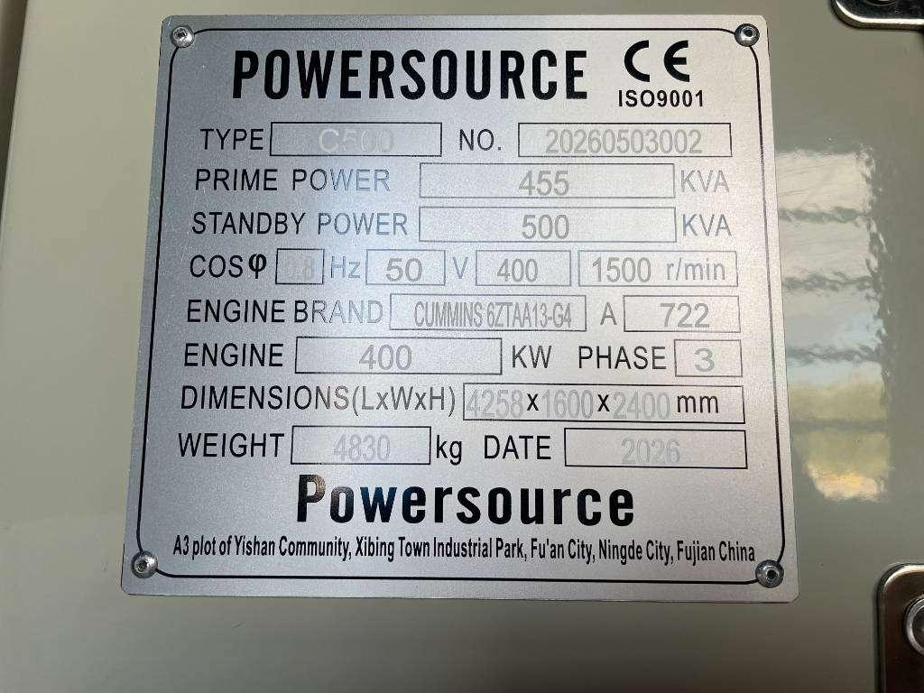 Cummins 6ZTAA13-G4 - 500 kVA Generator - DPX-19845 Foto 6