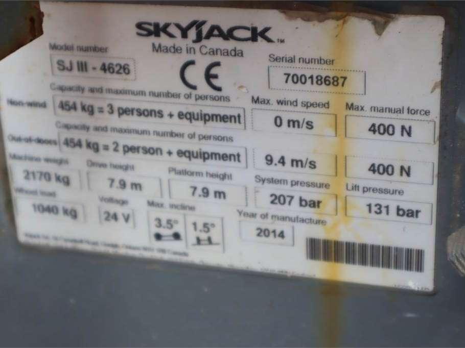 SkyJack SJ4626 Electric Foto 13