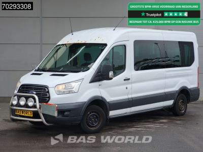 Ford Transit 125pk Personenvervoer Luchtvering Taxi Ramp Airco Cruise Standkachel Euro6 Kombi Tourer Tax in vendita da BAS World B.V.