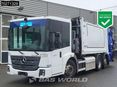 Mercedes Econic 2630 6X2 17m3 Joab Anaconda twin Lenkachse CNG Euro 6 in vendita da BAS World B.V.