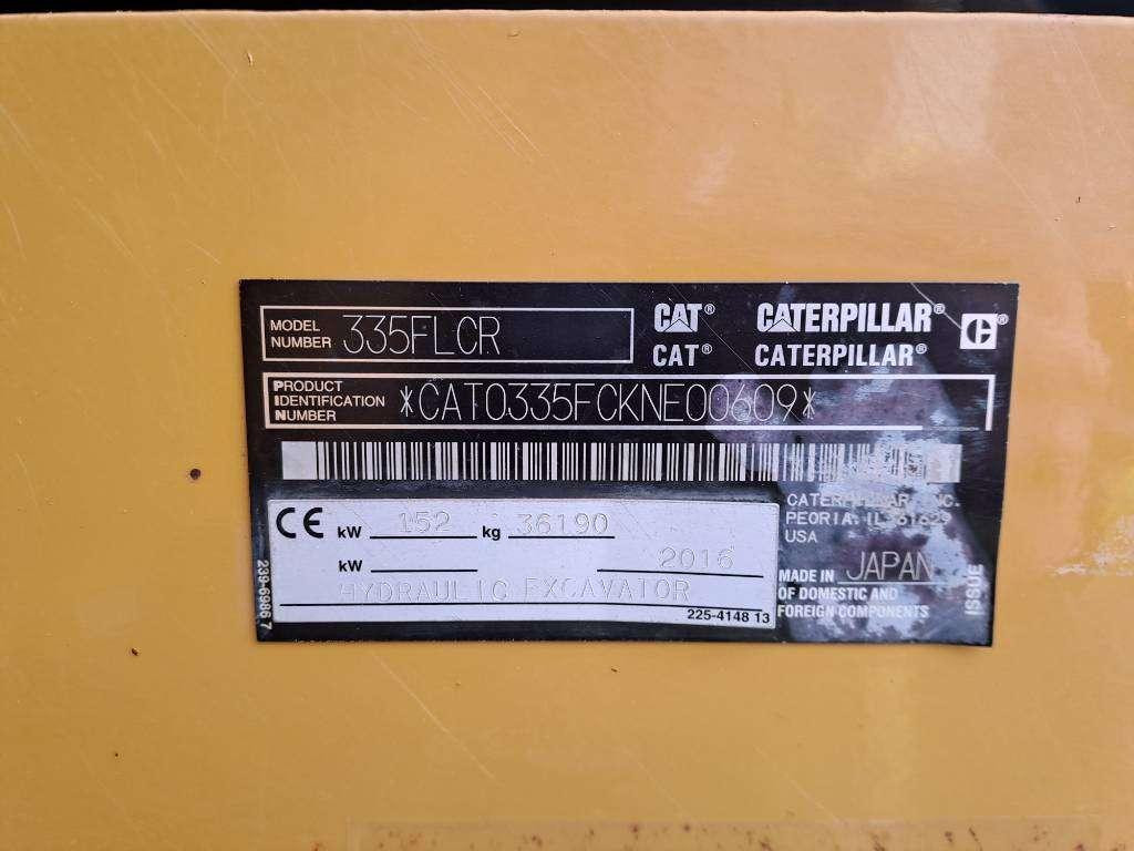 Caterpillar 335FLCR Foto 12