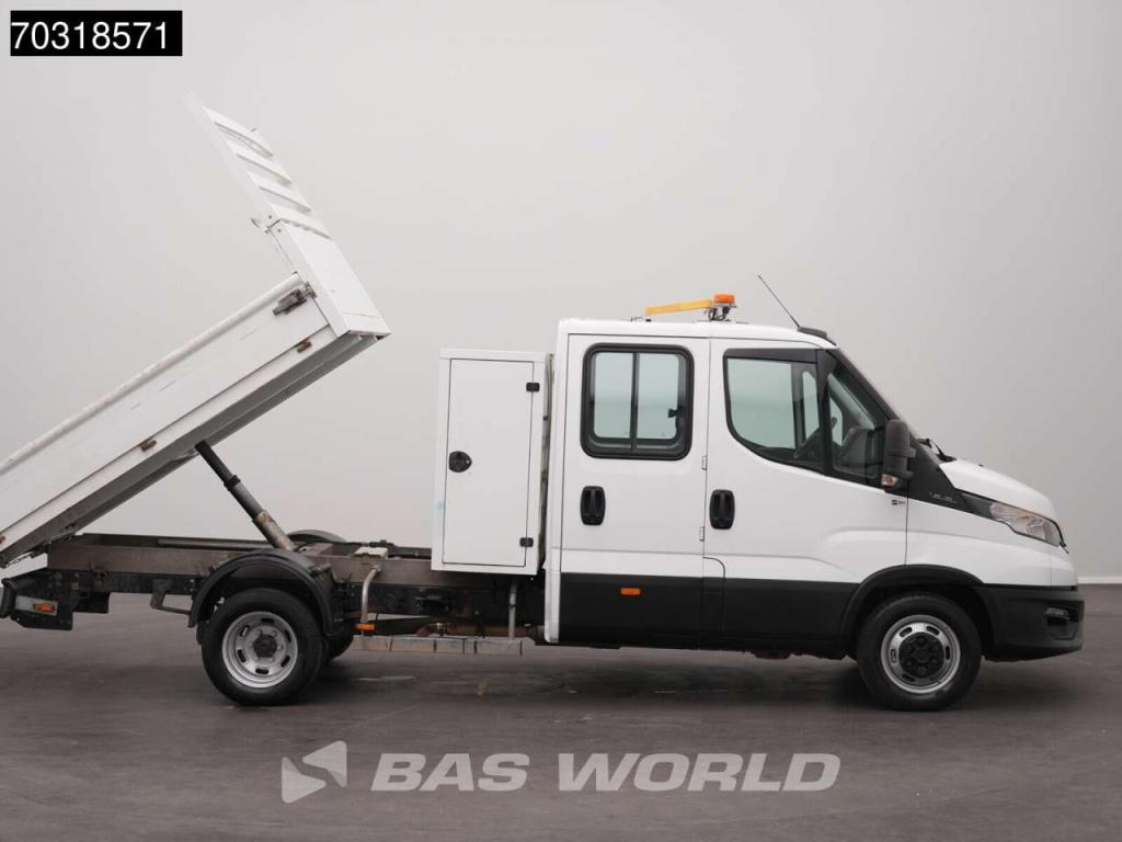 Iveco Daily 35C14 Open Laadbak Dubbel Cabine 3,5t Trekhaak Dubbellucht Airco Cruise Euro6 Pritsche Pickup Foto 10