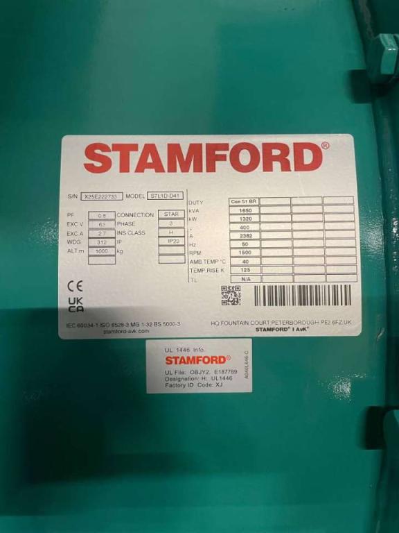Cummins C1675D5A - 1.675 kVA Generator - DPX-18534-O Foto 18