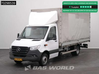 Mercedes Sprinter 519 CDI 3.0L V6 Automaat 484cm Dubbellucht Huif Bakwagen 190PK Airco Cruise Euro6 Meubelba in vendita da BAS World B.V.