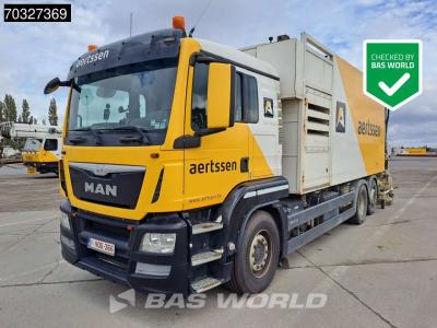 Man TGS 26.360 6X2 BekkerLaGram SV Road cleaner High pressure Sweerper truck Manual Euro 6 in vendita da BAS World B.V.