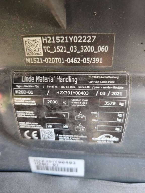 Linde H20D-01 Foto 7